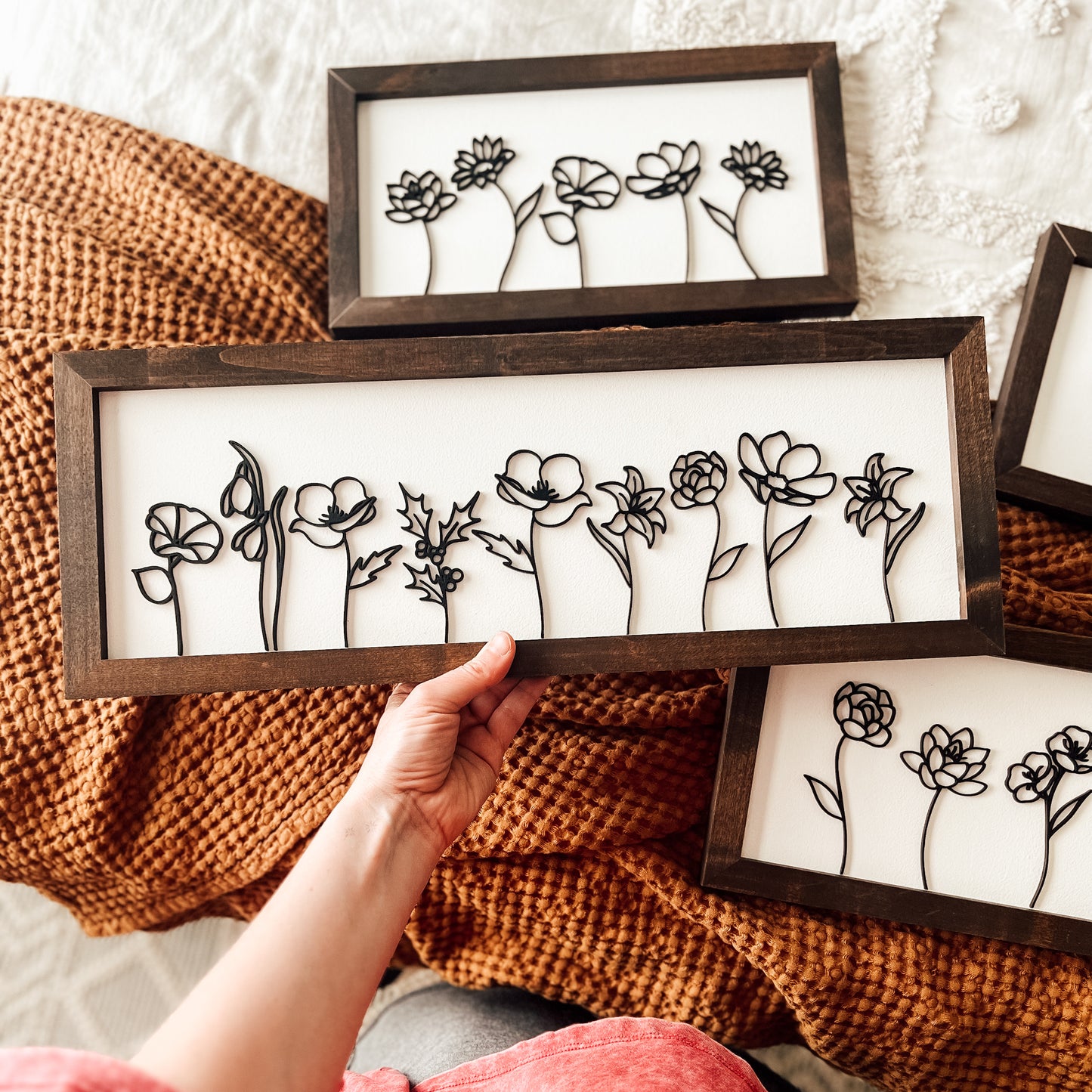 Birth Flowers in Art
