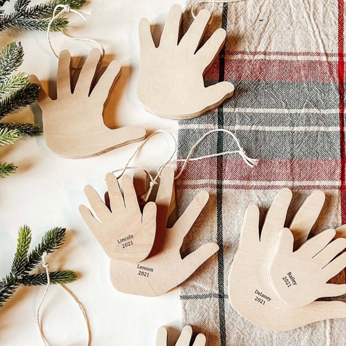 Handprint Ornament