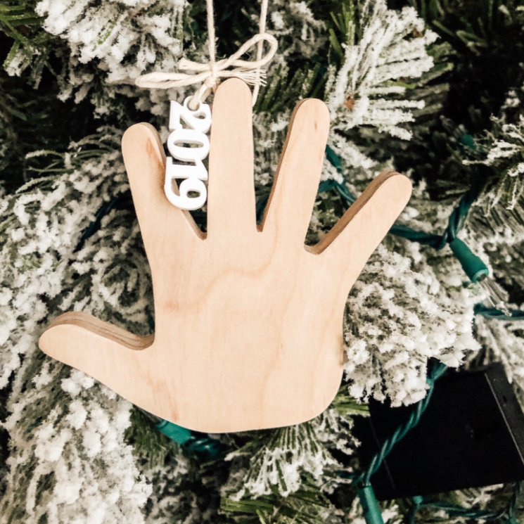 Handprint Ornament