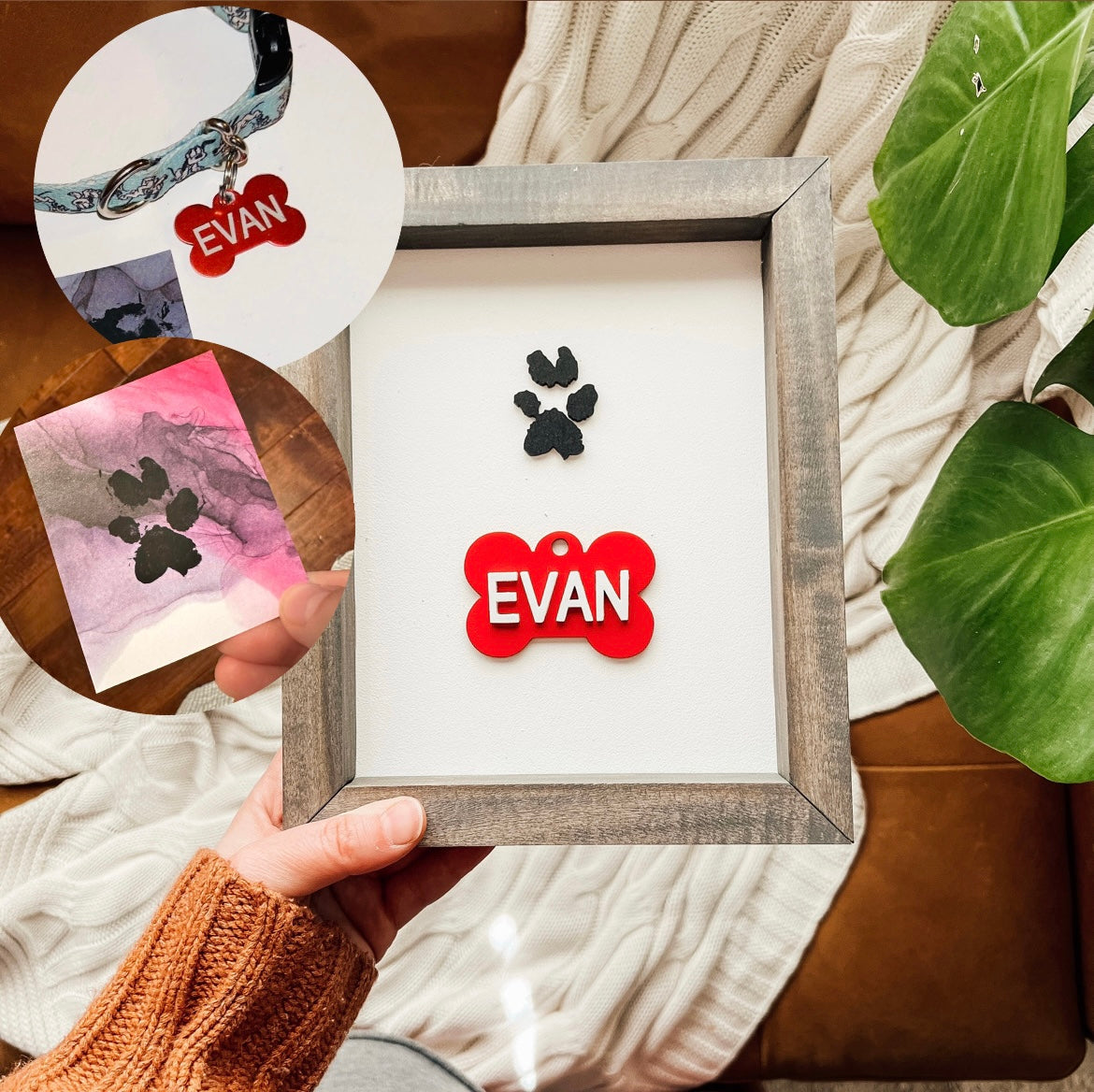3D Pet Paw Print