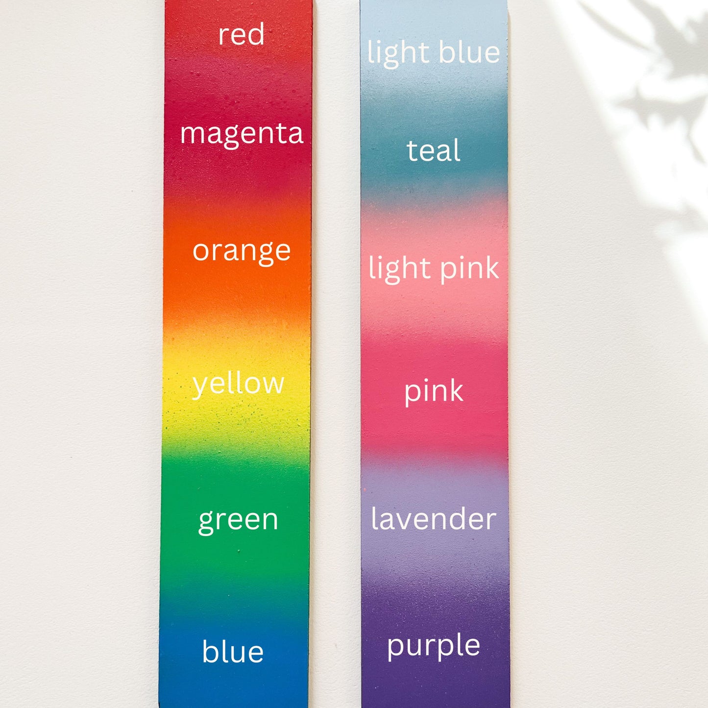 Colorful handwritten name