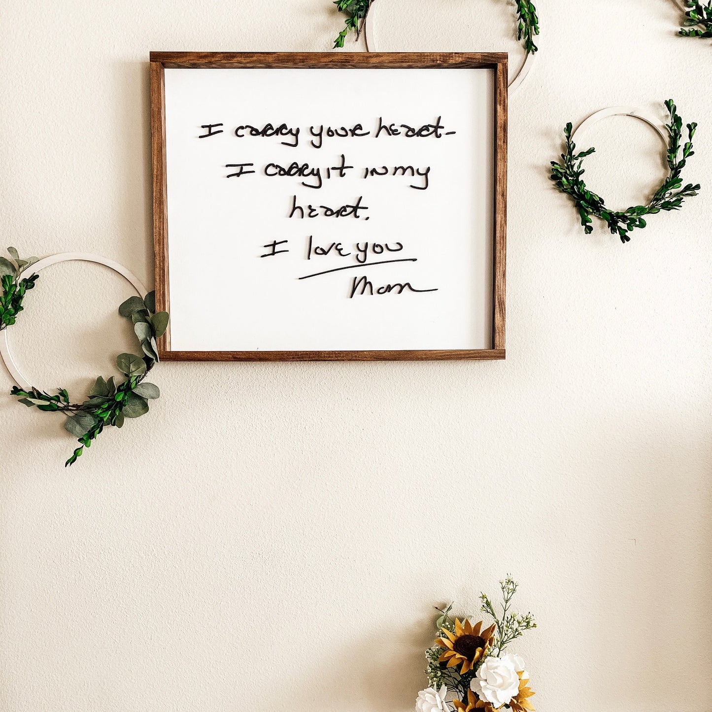 Large Handwritten Note
