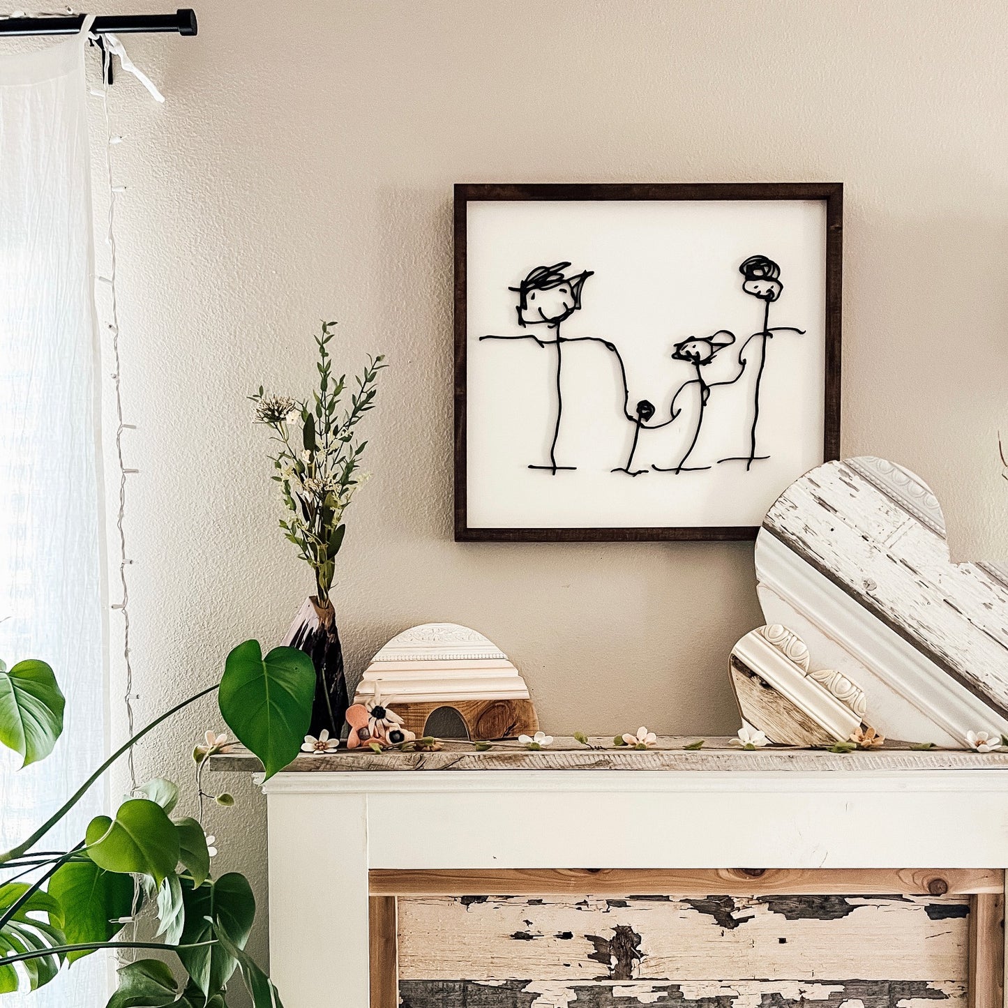 Large Kid's Art - Black & White