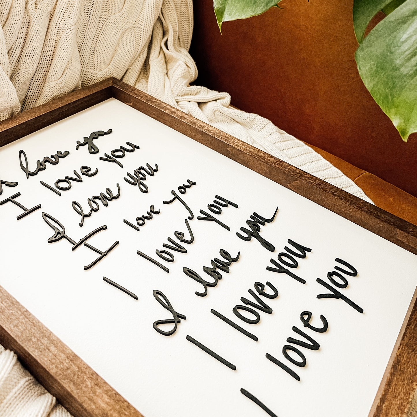 Multiple "I love you" sign!