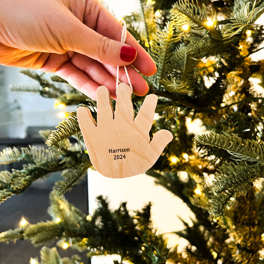 Handprint Ornament